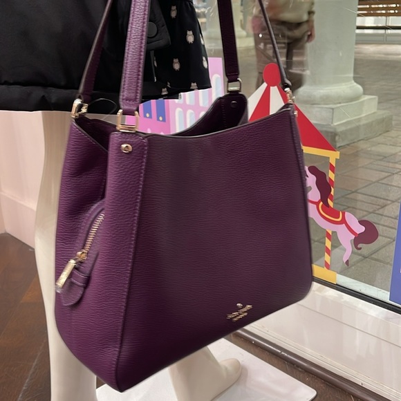 Kate Spade Leila Medium Triple Compartment Shoulder Bag
Ripe Plum
NWT - Picture 12 of 16